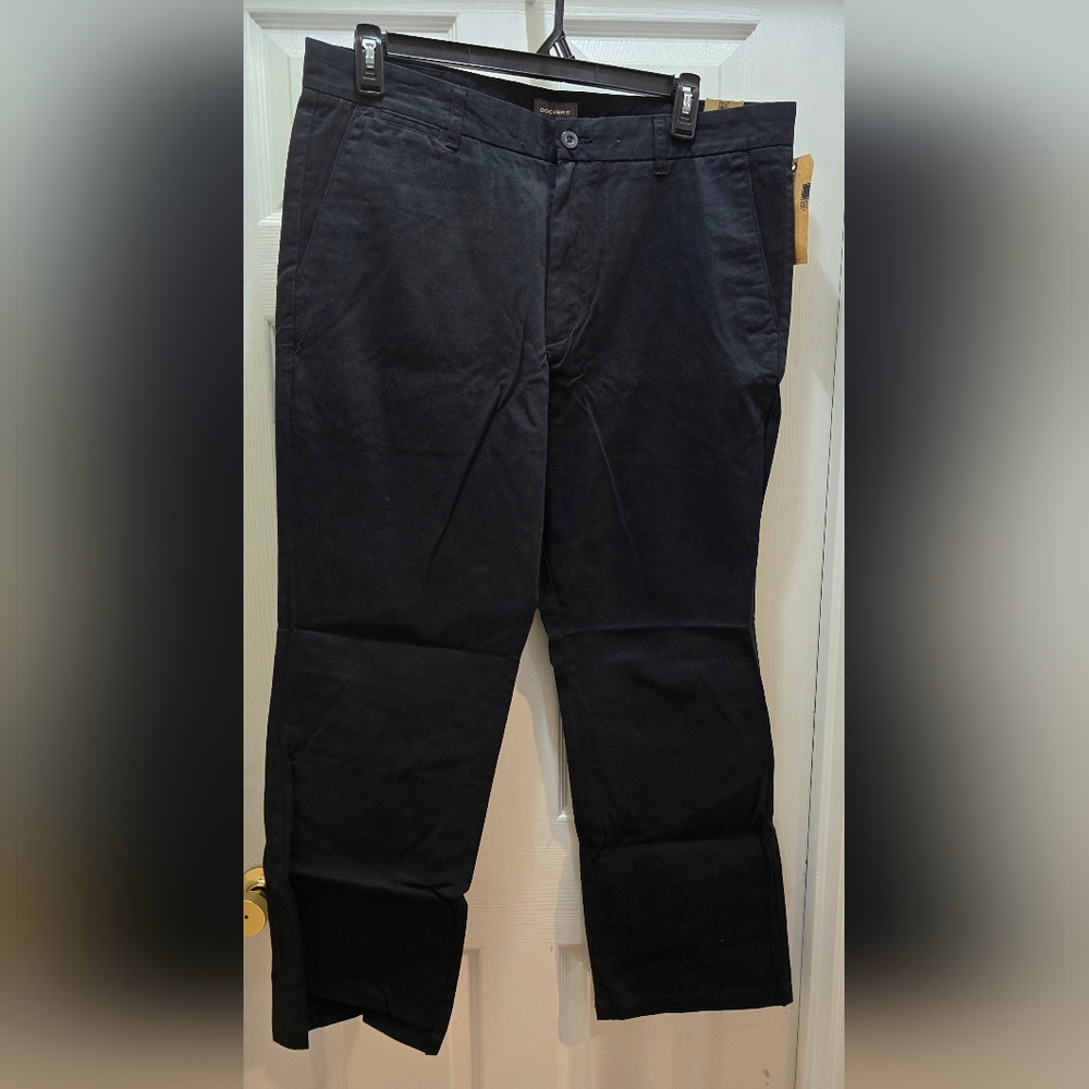 Dockers Men's Black 38 X 32
